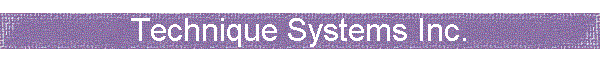 Technique Systems Inc.
